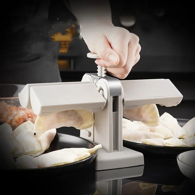 Dumpling Maker Machine Press Dumplings Mold Kitchen Accessories Automatic Pressing Tool DIY Empanadas Ravioli Mould Home Gadget