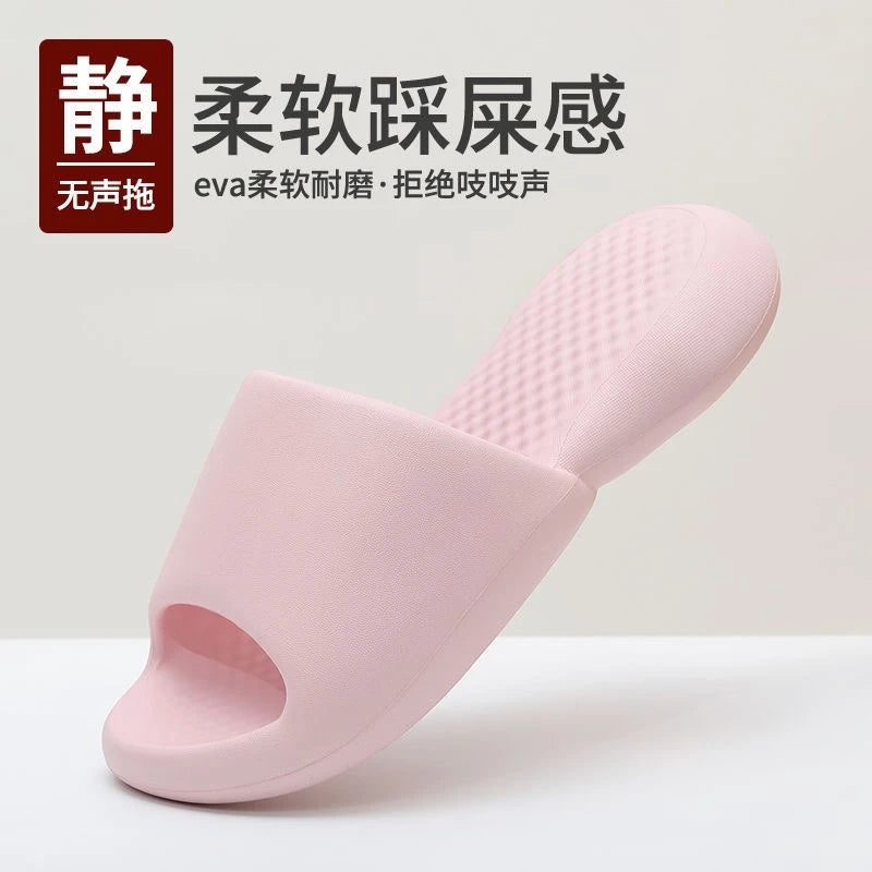 Slippers for women eva, summer home, bathroom, anti slip thick sole, external wearing of sandals