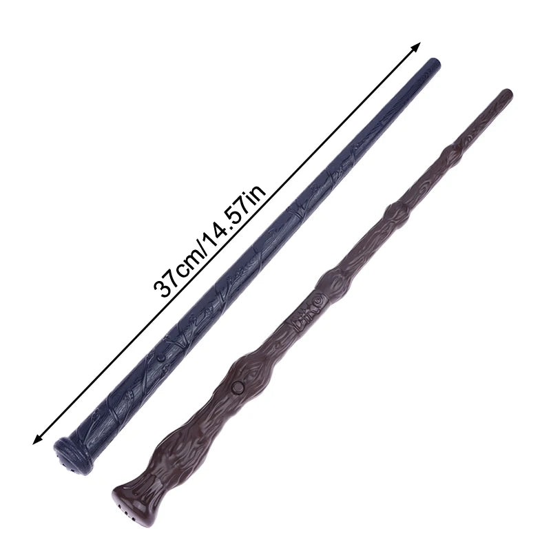 1Pcs Halloween Cosplay Sound Magic Wand with Light, Party Costume Prop Magic Stick for Kids, Great Gift for Children