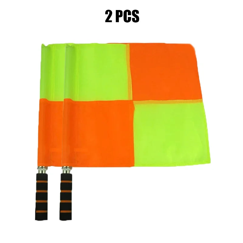 2/4/8/16Pcs World Soccer Referee Flag Fair Play Sports Match Football Linesman Europe Flags Referee Equipment