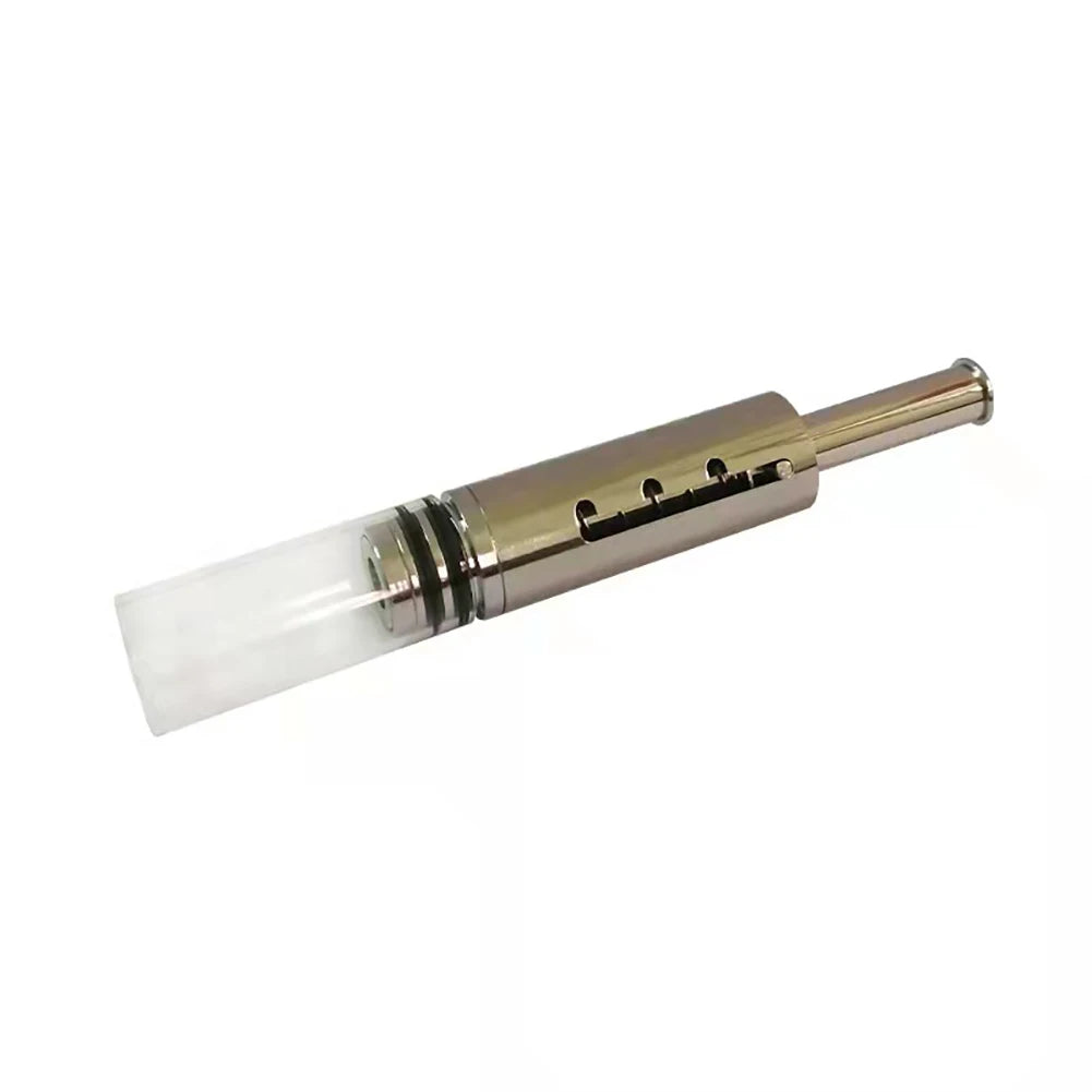 EDG Pipe Retractable Tobacco Pipe Piston Type Glass Pipe Dry Burner Smoking Products Gift for Men Herb Accessories