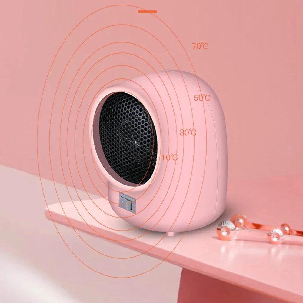 220V Hot Fan Heater Mini Electric Heater Desktop Quick Heating Home Portable Electric Heater For Home Office Warmer Hand Warmer