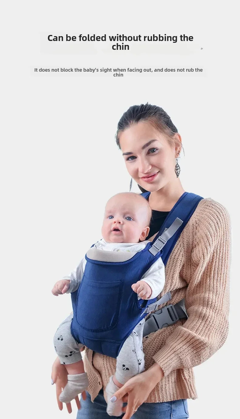 Baby Going Out Safety Sling Carrier Multifunctional Shoulder Baby Carrier Four Methods Front and Back Versatile for All Seasons