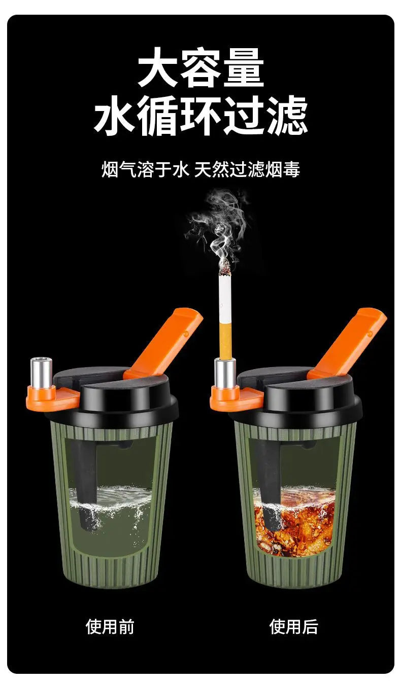 New Portable Coarse, Medium and Fine Four-purpose Filter, Washable Cigarette Cup and Pipe Holder