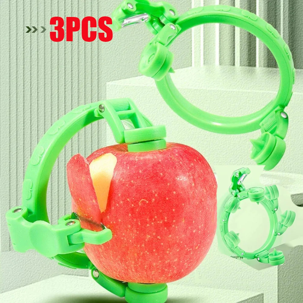 Fruit & Vegetable Tools Handheld Rotating Peeler for Apple Pear Kitchen Gadget Fruit Spiralizer Peeler Machine Gift Ideas