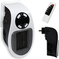 Eco Plug in Electric Heater Wall Outlet Space Heater with Energy Efficient Low Noise Room Heater Portable Heaters for Indoor Use