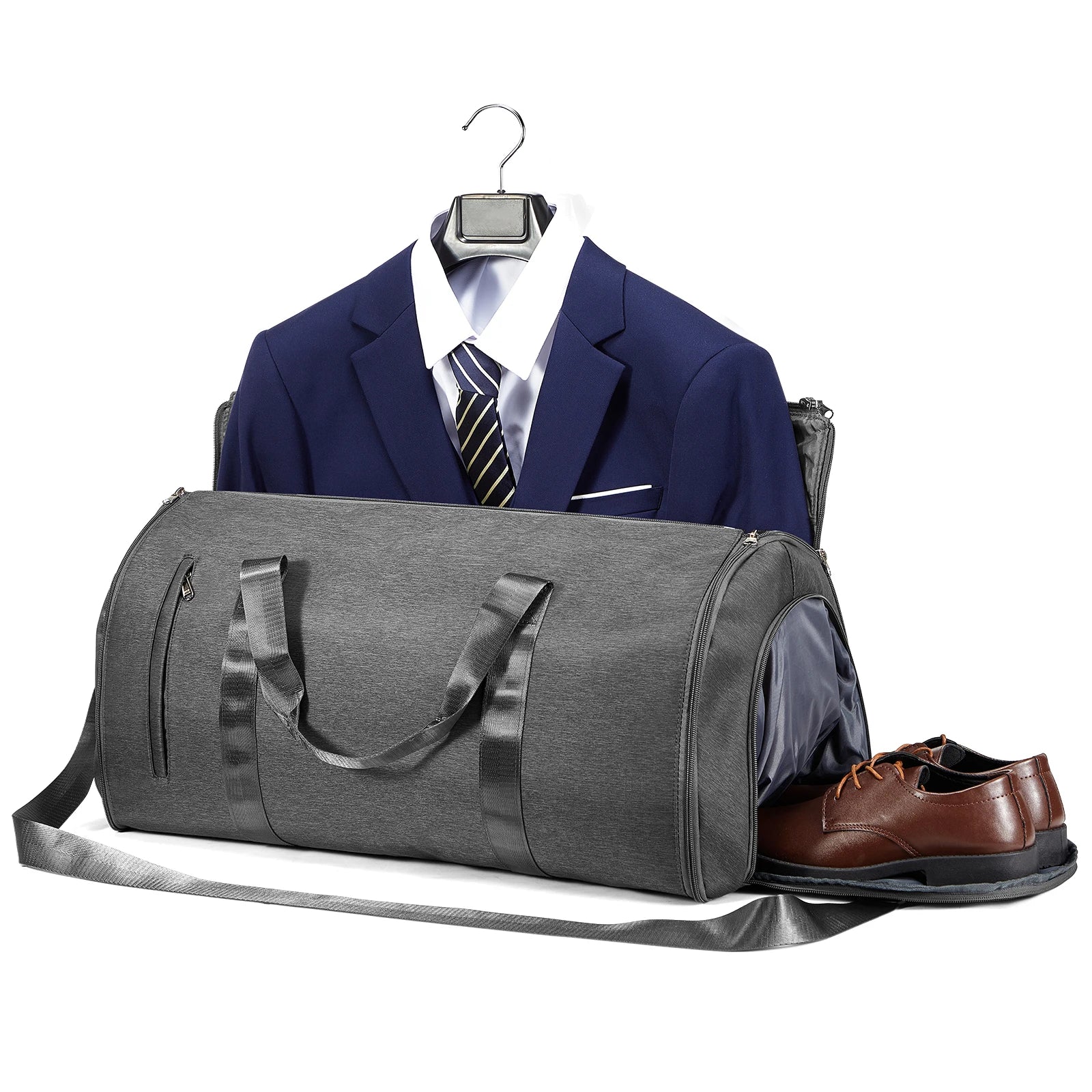 Suit Holders Travel Bag Case for Suit Holder-Convertible Bag Folding Suit Holders for Men Women Travel Business Clothing Bag ﻿