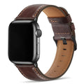 Leather Strap for Apple watch band 44mm 49/45mm 40/41 42 46mm belt Retro luxury Correas iWatch series 10 9 5 4 SE 6 7 8 ultra 2