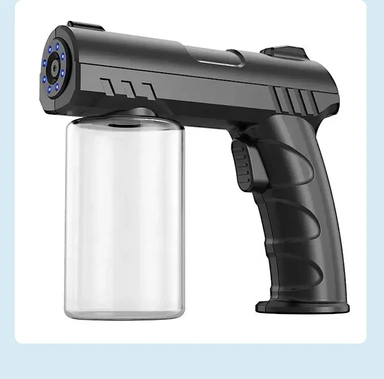 NEW Style 280Ml Barber Sprayer Bottle Wireless Electric USB Nano Blue Light Steam Spray Gun Garden House