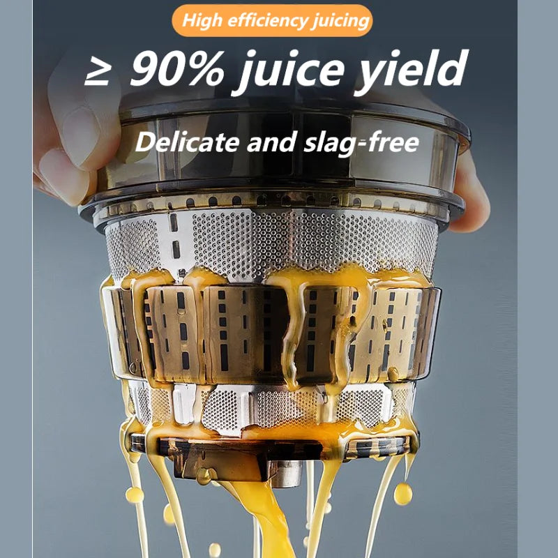 In stock Big Mouth Cold Press Commercial Orange Fruit Machine Electric Household Vegetable Juice Multifunctional Slow Juicer