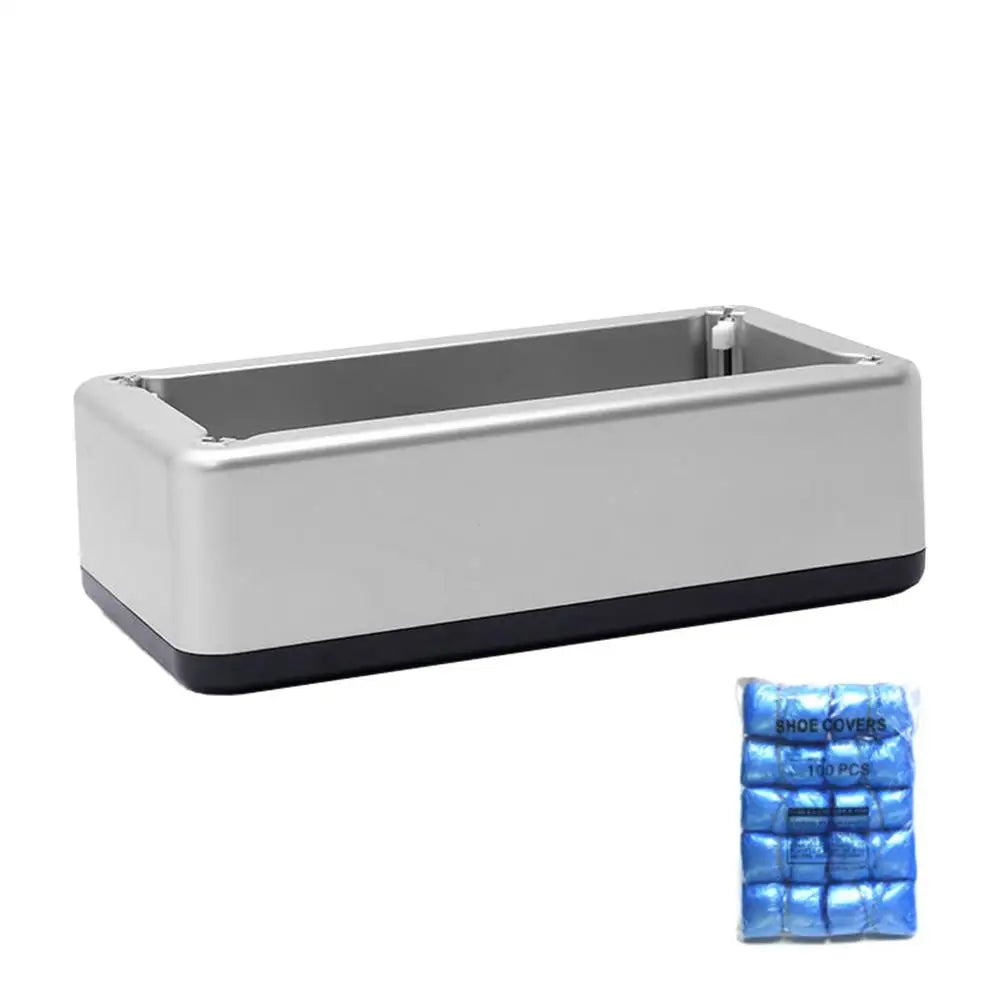 Automatic Shoe Cover Dispenser Machine with 100 Covers Non Slip Dustproof Disposable for Home Office Hospital Lab Entryway