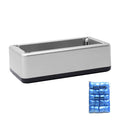 Automatic Shoe Cover Dispenser Machine with 100 Covers Non Slip Dustproof Disposable for Home Office Hospital Lab Entryway