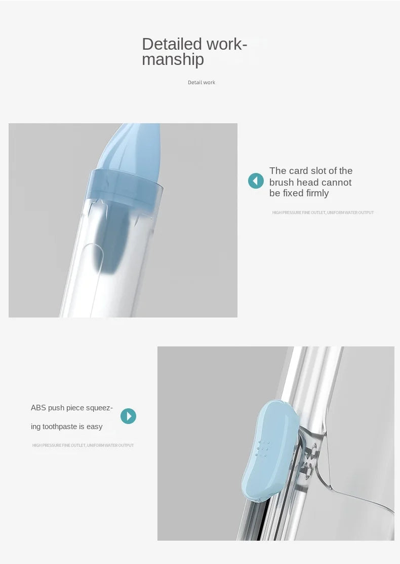 1PC Portable Folding Toothbrush Travel Toothbrush Set Creative Tooth Clean Tools Can Hold Toothpaste