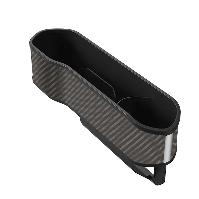 SEAMETAL Car Seat Gap Filler Organizer With Cup Holder Front Seat Console Side Pocket With Wireless Charging,Type-C,Lightning