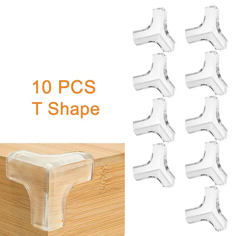 10/20Pcs Baby Safety Table Corner Protector Furniture Edge Protection Cover Transparent Children Anti Collision Edge Guards