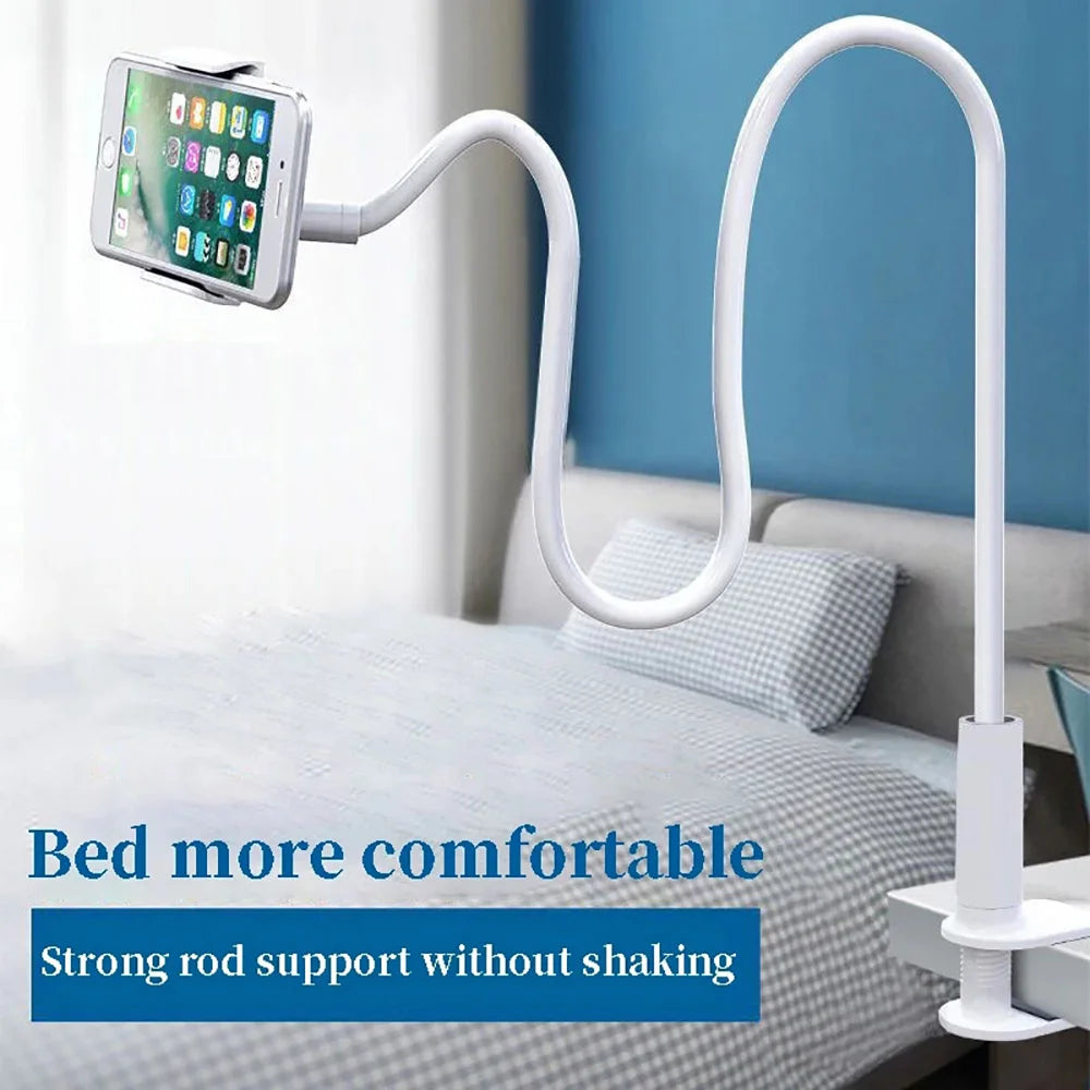 Universal 360° Adjustable Mobile Phone Holder Flexible Clip Stand Smartphone Holder Lazy Holder Bed Desktop Bracket Mount Stand