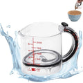 Adjustable Measuring Cup Multi-Functional Measuring Cup with Scraper-Style Seal Base Measurings Cube Cups for Cooking Kitchen