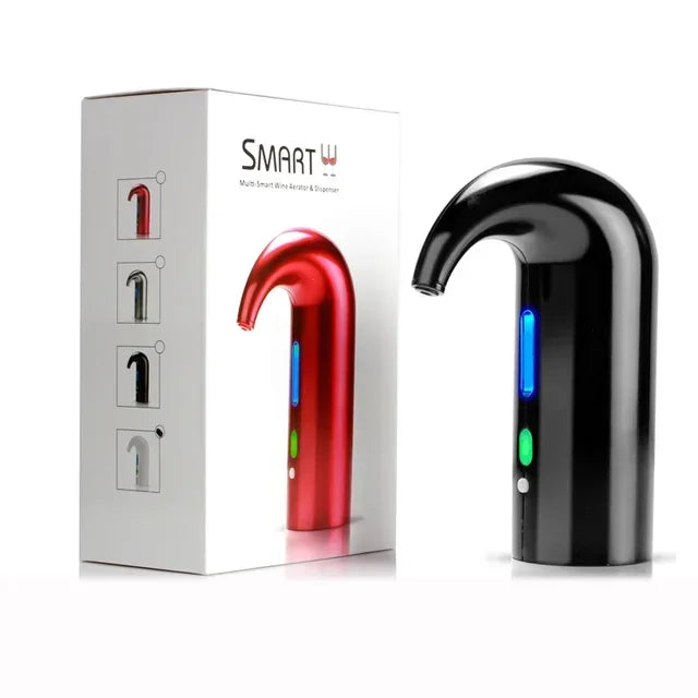 Zai Xiao USB Rechargeable Electric Wine Pourer Wine Aerator Portable Pourer Instant Wine Decanter Dispenser Pump One-Touch Autom