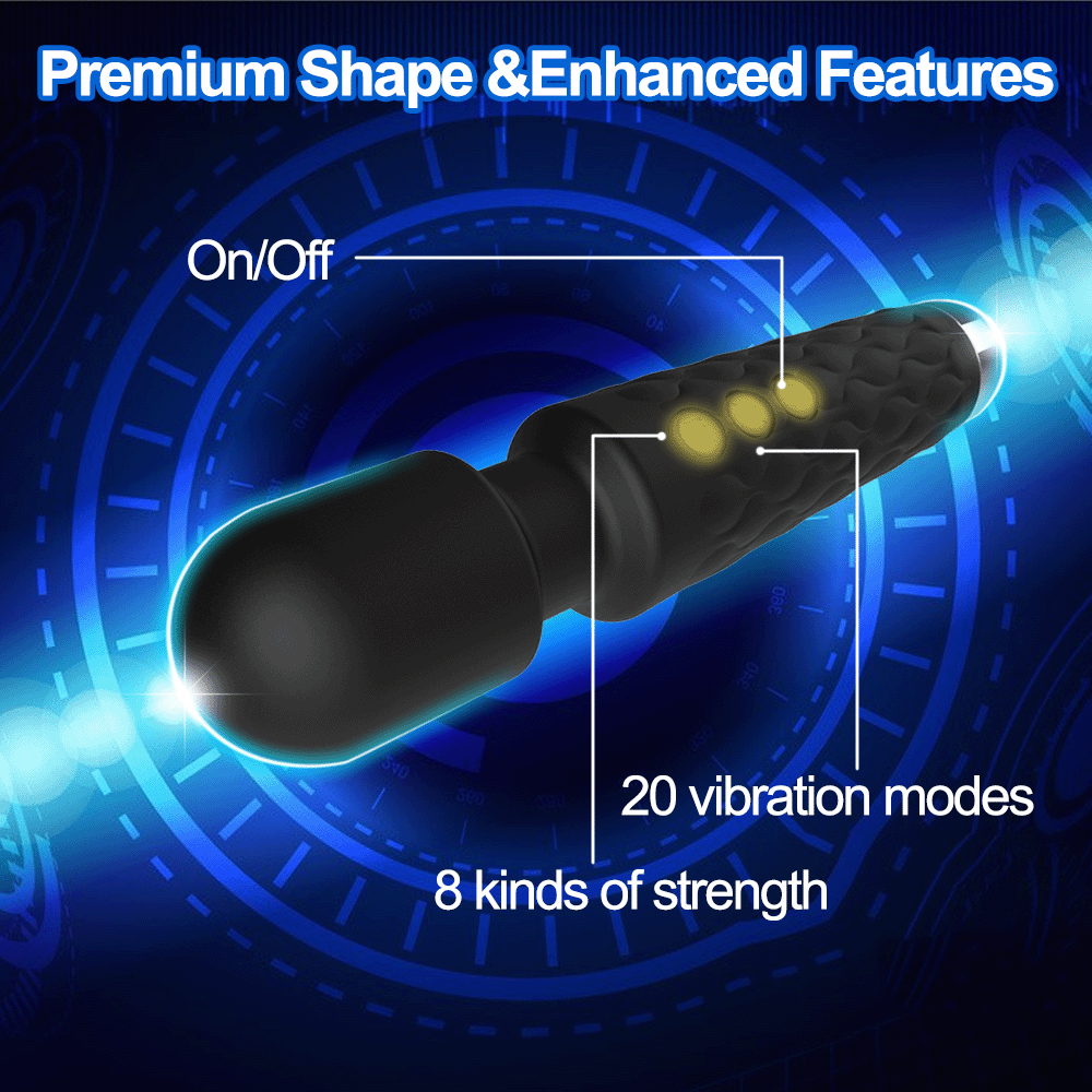 Powerful AV Vibrator for Women Dildo Magic Wand G spot Clitoris Stimulator Masturbator Massager Erotica Sex Toys for Adults