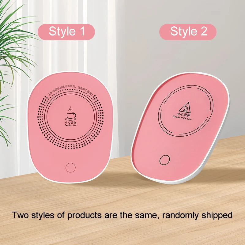 220V Electric Heating Coaster Heater Mug Warmer 55°C For Coffee Milk Tea Heating Pad Thermostatic Mat Kitchen Supplies