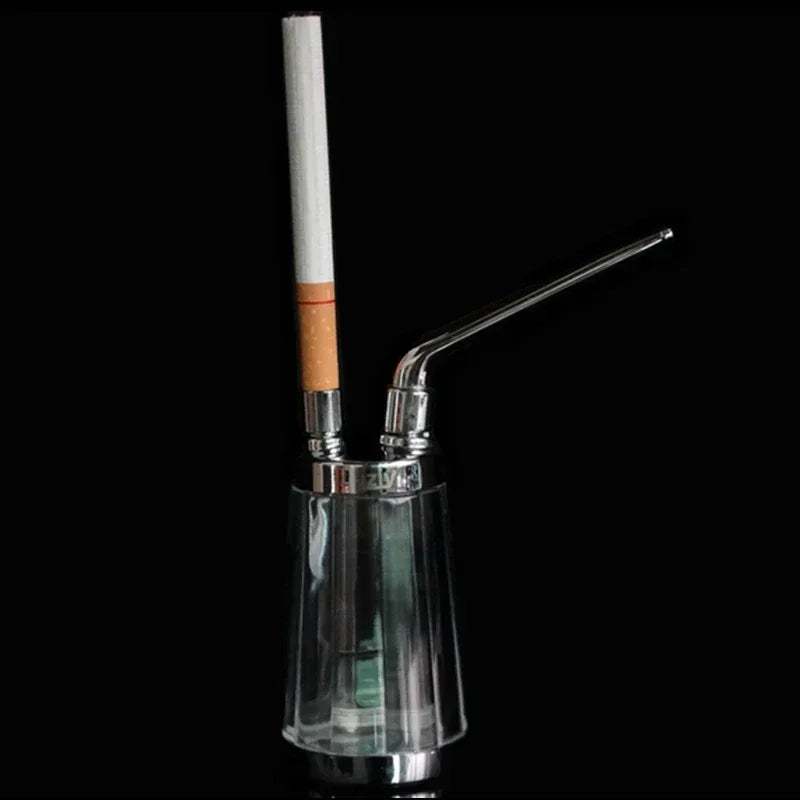 2025 New Popular Bottle Water Pipe Portable Mini Hookah Shisha Tobacco Smoking Pipes Gift of Health Metal Tube Filter