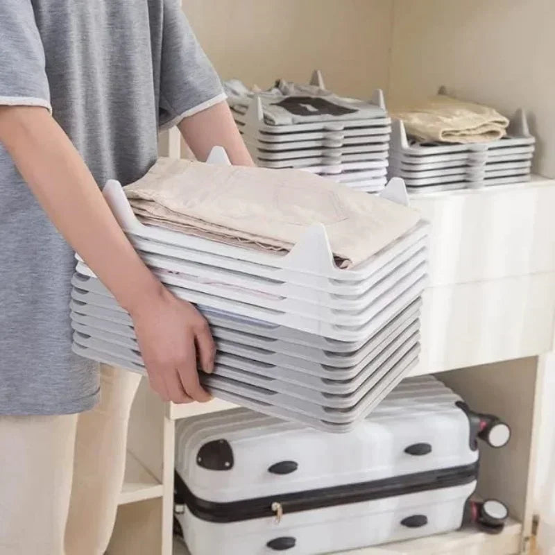 Creative Storage Folding Clothes Board Lazy Folding Clothes Home Board Multifunctional Shirt Long-sleeved Wrinkle Portable Frame