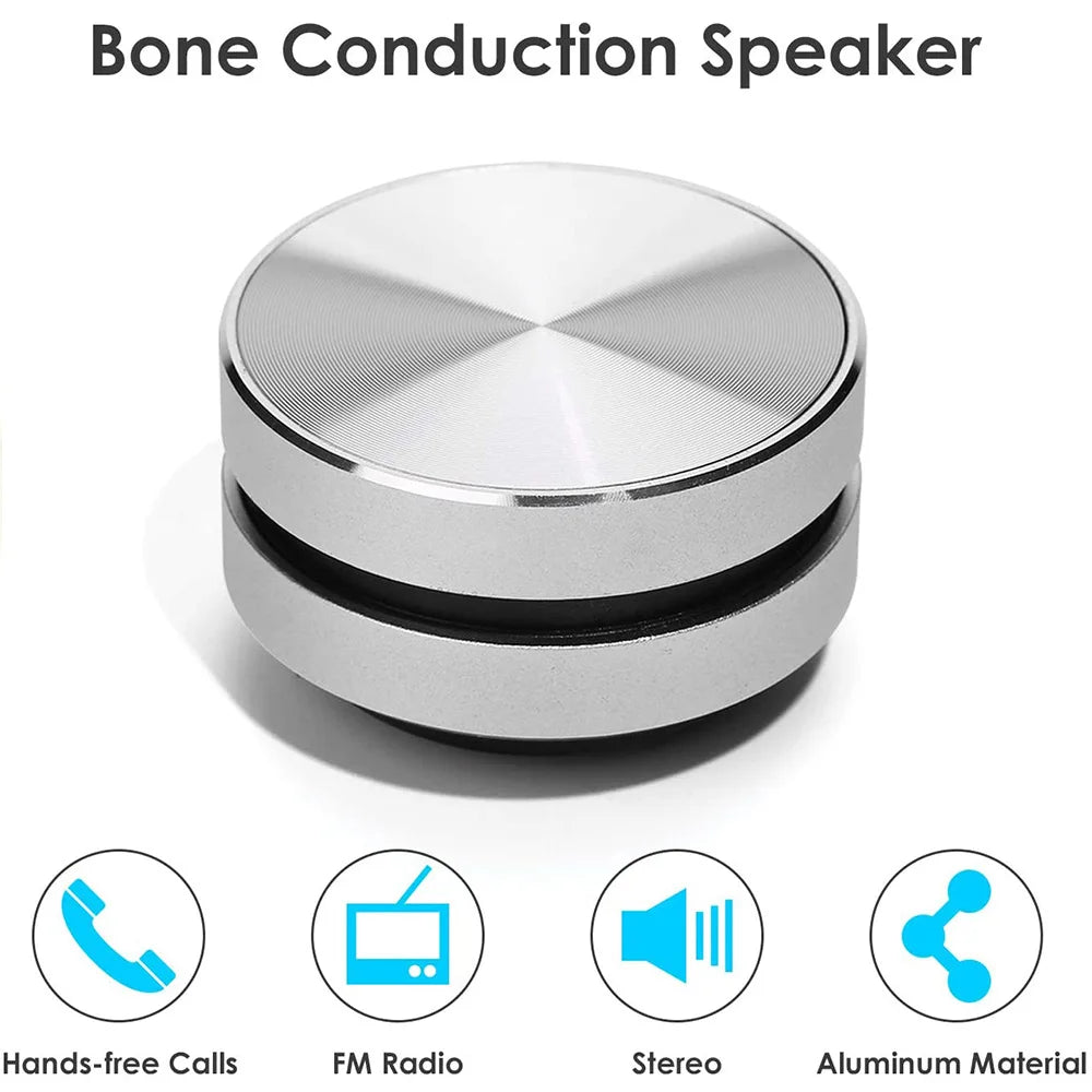 Hot Mini Bluetooth Speaker  Wireless TWS Stereo Dual Sound Box Hummingbird Bone Conduction Speakers With FM Radio Dropshipping