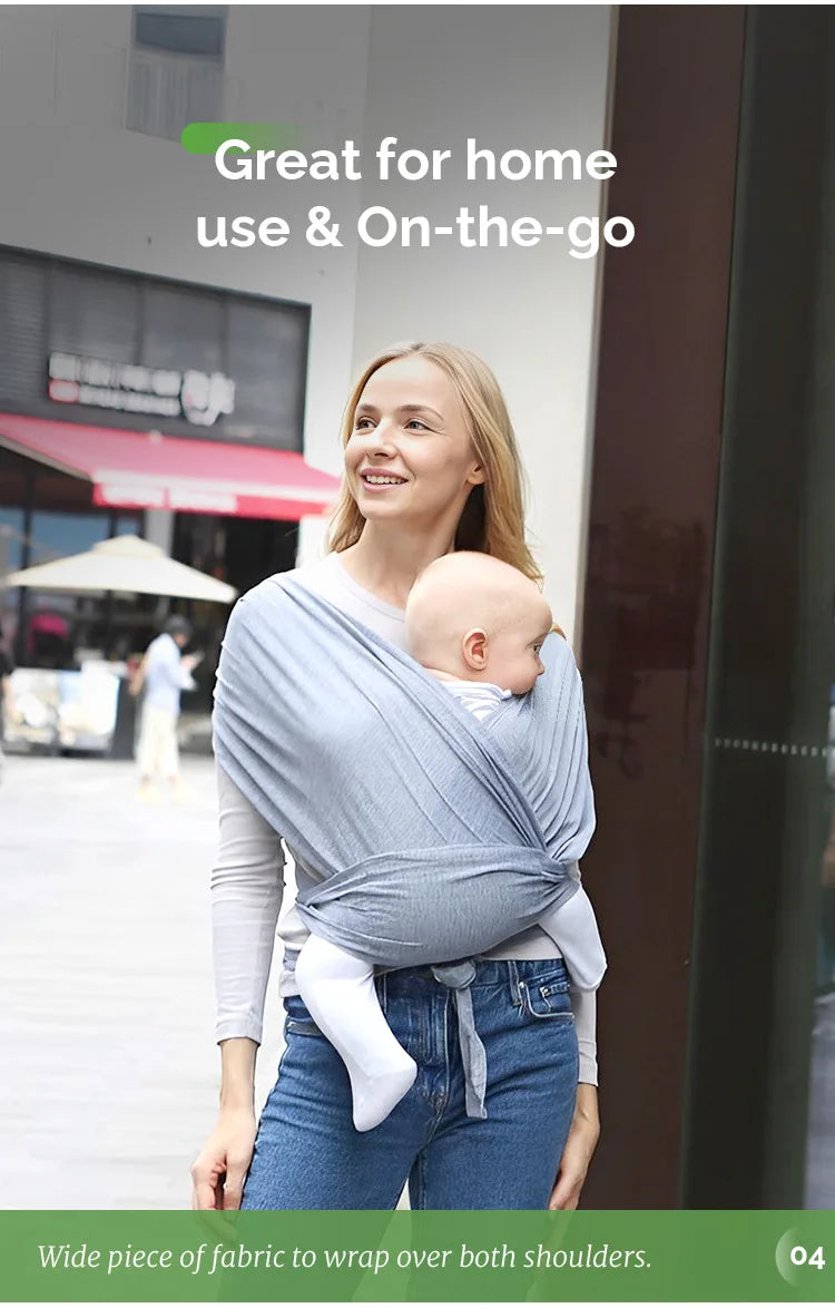 Ergonomic Baby Backpack Newborn Sling with Backpack Straps Outdoor Parenting X-shaped Support Comfortable Baby Carrier