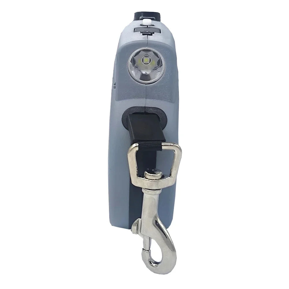 Automatic Retractable Dog Leash with Flashlight LED Glowing at Night Walking Leash Durable Nylon Outdoor Dog Leash Pet Supplies