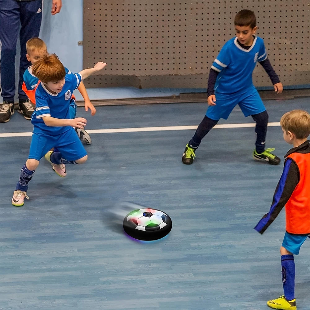 7″ Hover Soccer Ball Kids Toys, Electric Floating Football with LED Music, Soccer Ball Indoor Game for Children, Birthday Gift