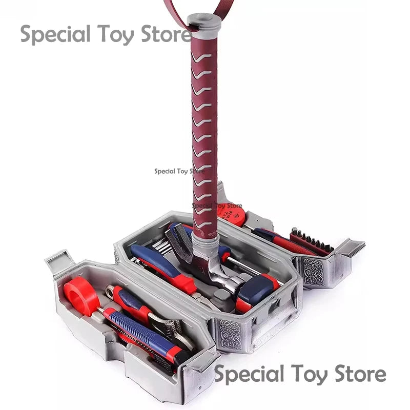 Thor Hammer Toolbox, Household Multifunctional Hardware Combination Tool Set, Electrician Special Vehicle Repairer