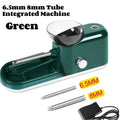 6.5 8mm Cigarette Rolling Machine Fully Automatic Tobacco Roller Smoking Accessories EU US Plug DIY Injector Maker Smoking Tool