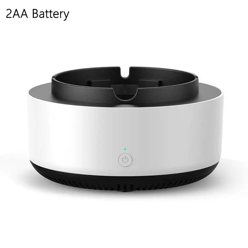 Smart Ashtray Air Purifier Remove Secondhand Smoke and Tobacco Odor Instantly Auto Ashtray Flame Retardant Cigarette Holder Box