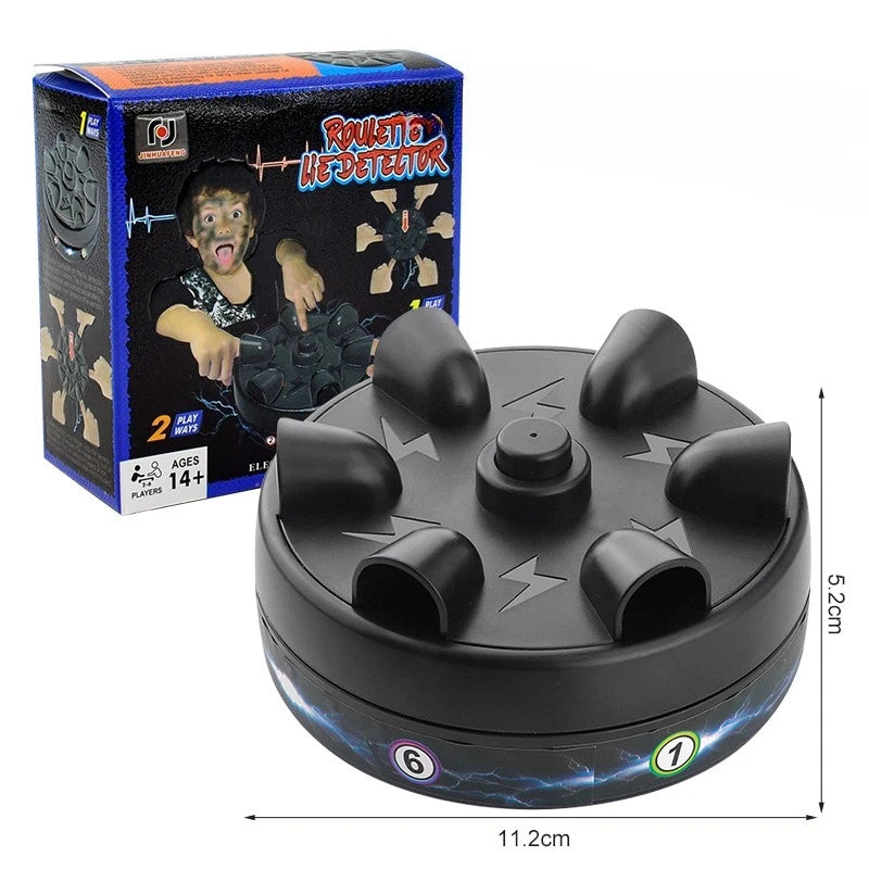 Party Game Toy Lie Detector Finger Shock Truth or Dare Game for Friends Gatherings Stress Relief Prank Gadget Adult Fun