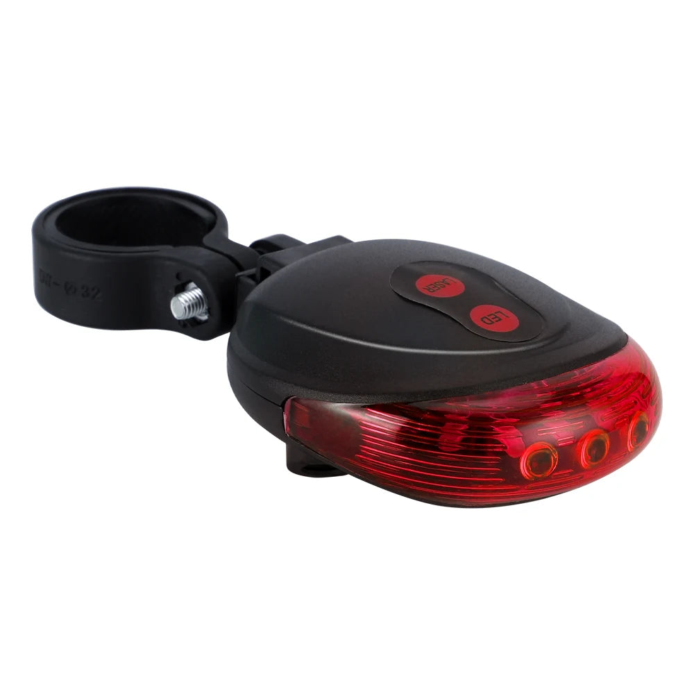 Waterproof Bicycle Cycling Lights Taillights LED Laser Safety Warning Bicycle Lights Bicycle Tail Bicycle Accessories Light
