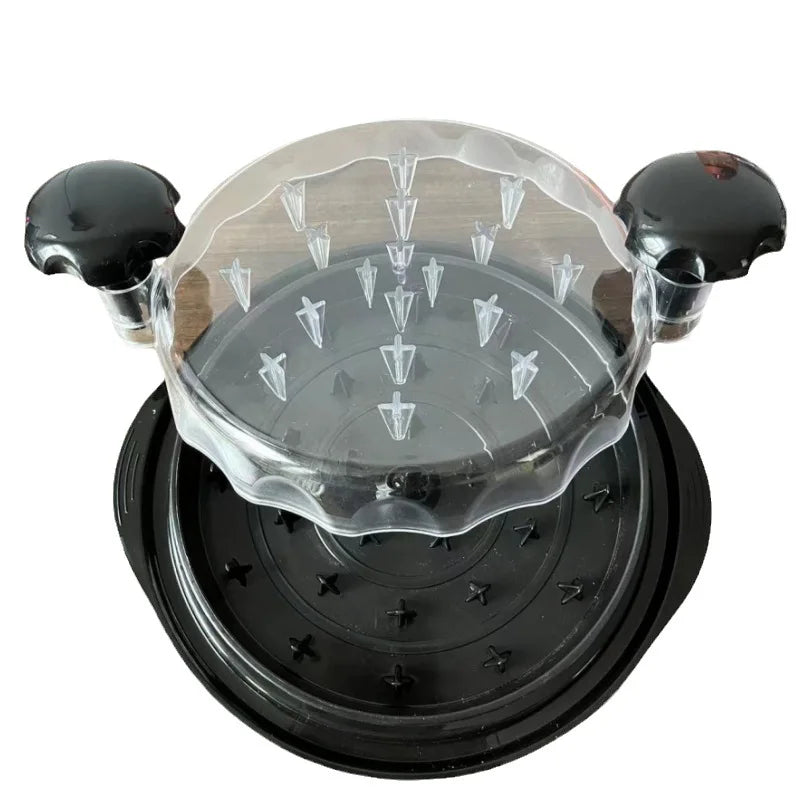 Chicken Shredder Tool Meat Breast Shredding Separation Mincing Grinder Machine with Lid for Shredding Chicken Pork Beef Cooking