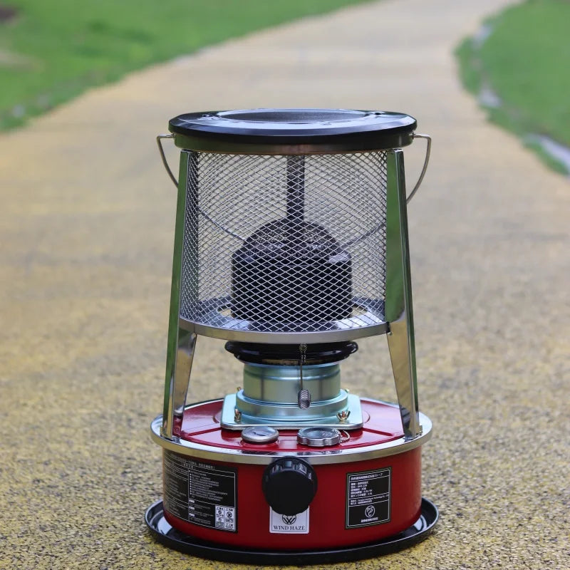 2 IN 1 Portable Kerosene Stove Heater 4.5L Kerosene Space Heater Outdoor Kerosene Heater for Camping  Fishing Hunting Cooking