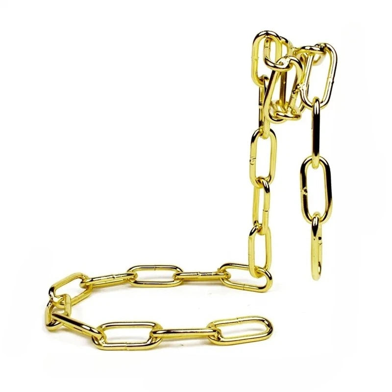 Creative Personality Fashion Wine Bottle Holder Suspended Wrought Iron Rope Chain Wine Bottle Holder Snake Ornament Decoration