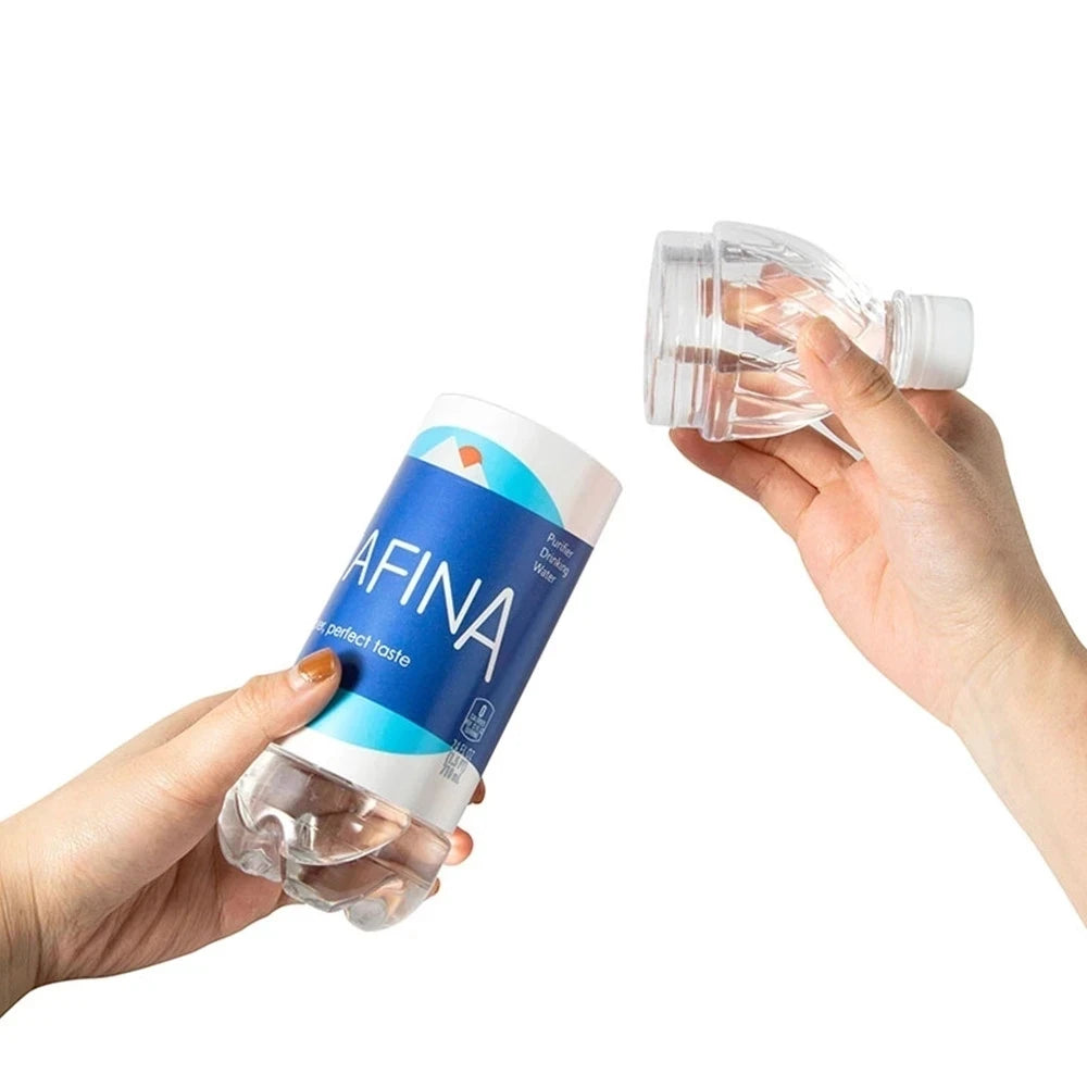Diversion Water Bottle Shape Surprise Secret 710ML Hidden Security Container Stash Safe Box Plastic Stash Jars Safe Org