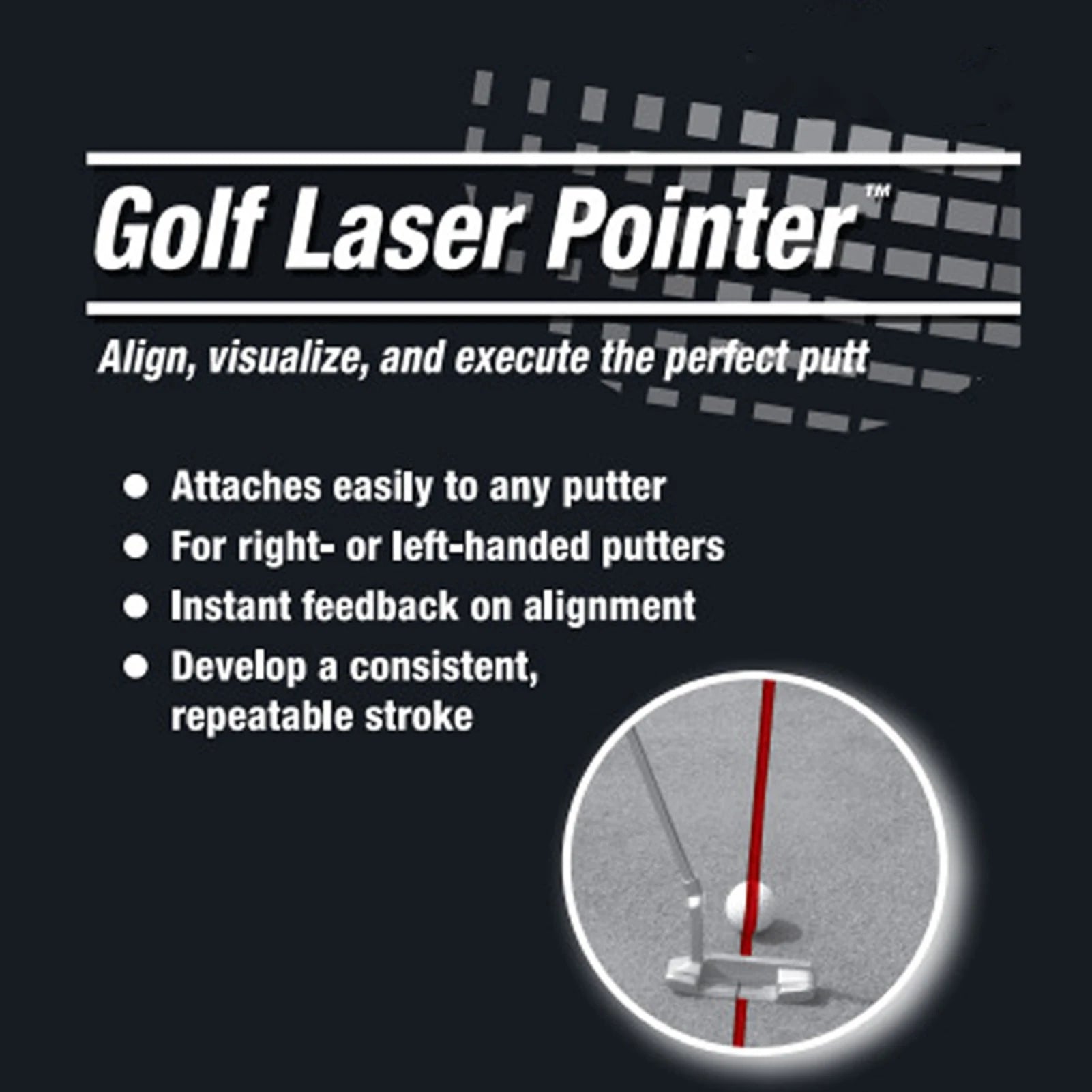 Golf Putter Sight Portable Golf Lasers Putting Trainer ABS Golf Putt Putting Training Aim Improve Line Aids Corrector Tools
