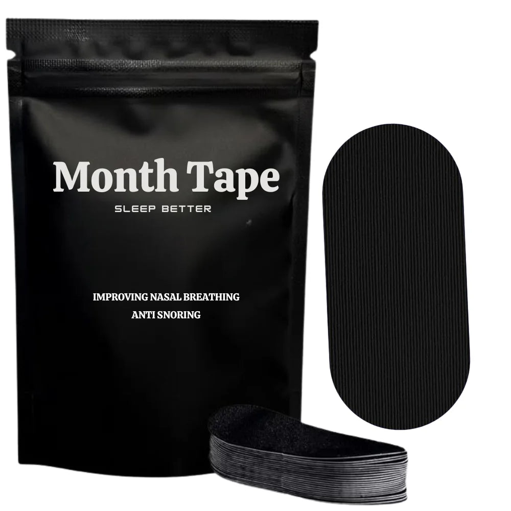 Drop shipping Mouth Tape for Sleep Anti Snoring Mouth Strips Allergenic Medical Grade Nose Breathing Strips Reduce Mouth Dryness