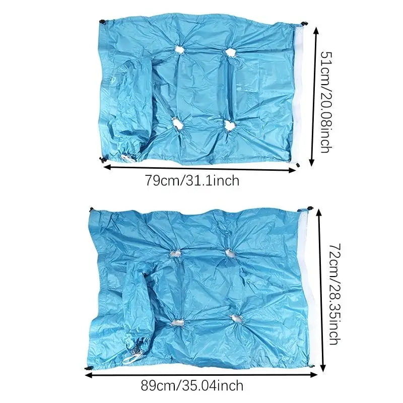 Portable Pet Drying Bag Folding Dog Hair Dryer Box Blow Bag Pet Grooming Dry Bag Dog Blowing Cat Bathing Pet Hair Drying Clothes