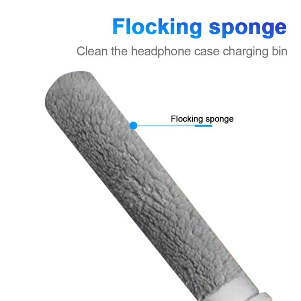 Universal Cleaning Pen for Earbuds 3 in 1 Wireless Earphone Case Cleaning Tools Kit Cleaning Brush DIY Gardget Accessory