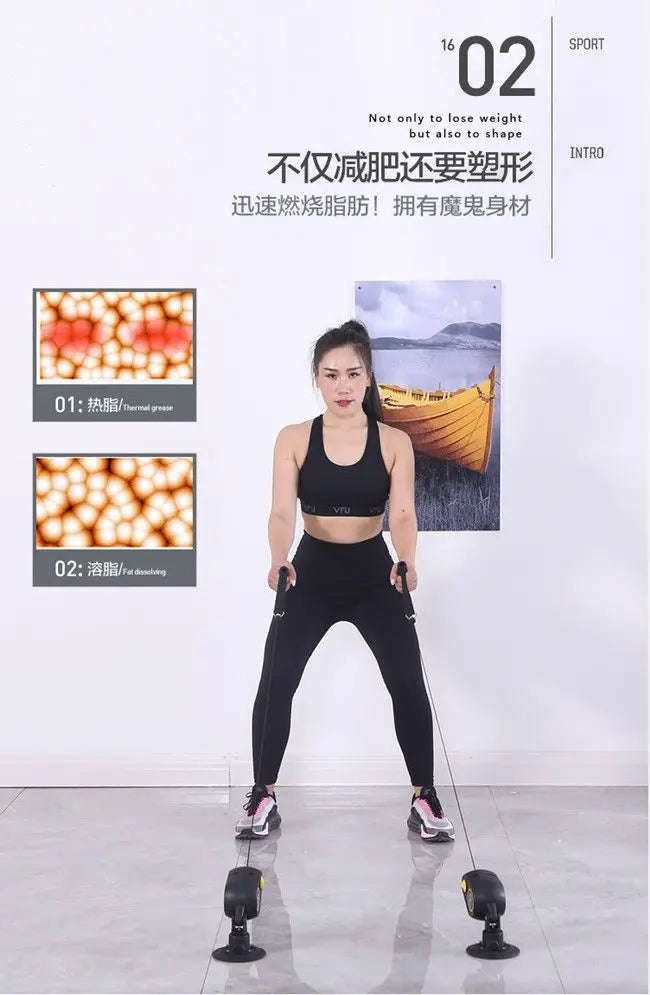 Tension Rope Fitness Equipment Household Elastic Belt Weight Loss Resistance Belt Men and Women Yoga Weight Loss
