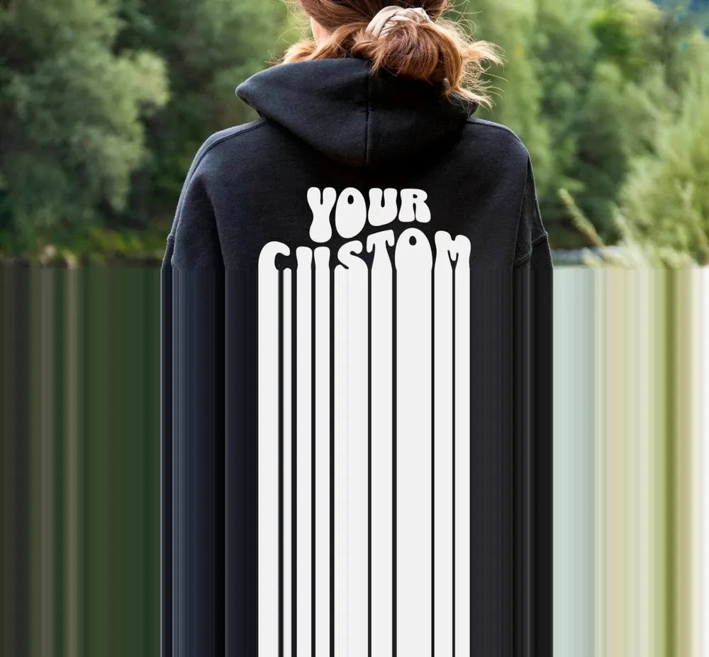 Customized Hoodie Personalized Printed Add Your Own Custom Texts Images Hoodie for Women Men Long-sleeved Hoody Spring