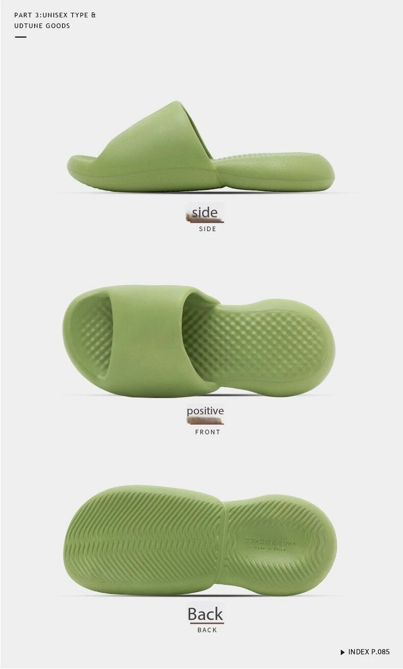 Slippers for women eva, summer home, bathroom, anti slip thick sole, external wearing of sandals
