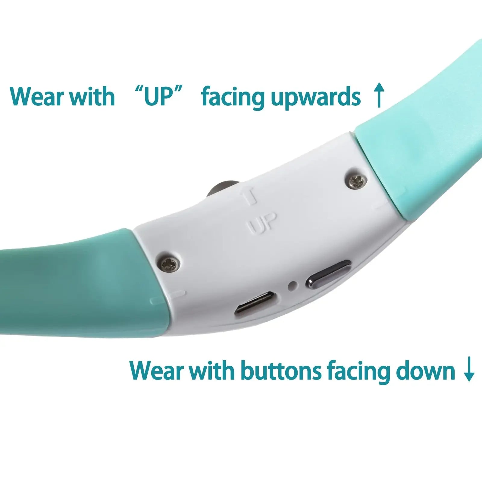 Rechargeable Cat Collar Laser Toy with Red Light, Interactive Cat Laser Toy for Bored Indoor Cats, Electric Laser Collar Toy