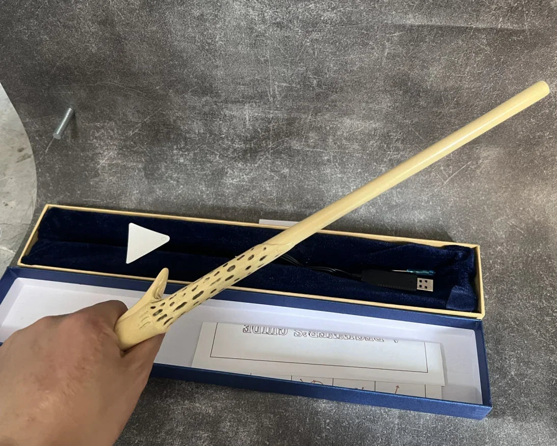 Cosplay Electronic Fire Flasher Magic Wands Magic Trick Professional Flame Lighter Device Props Magicians Accessories Magia Game