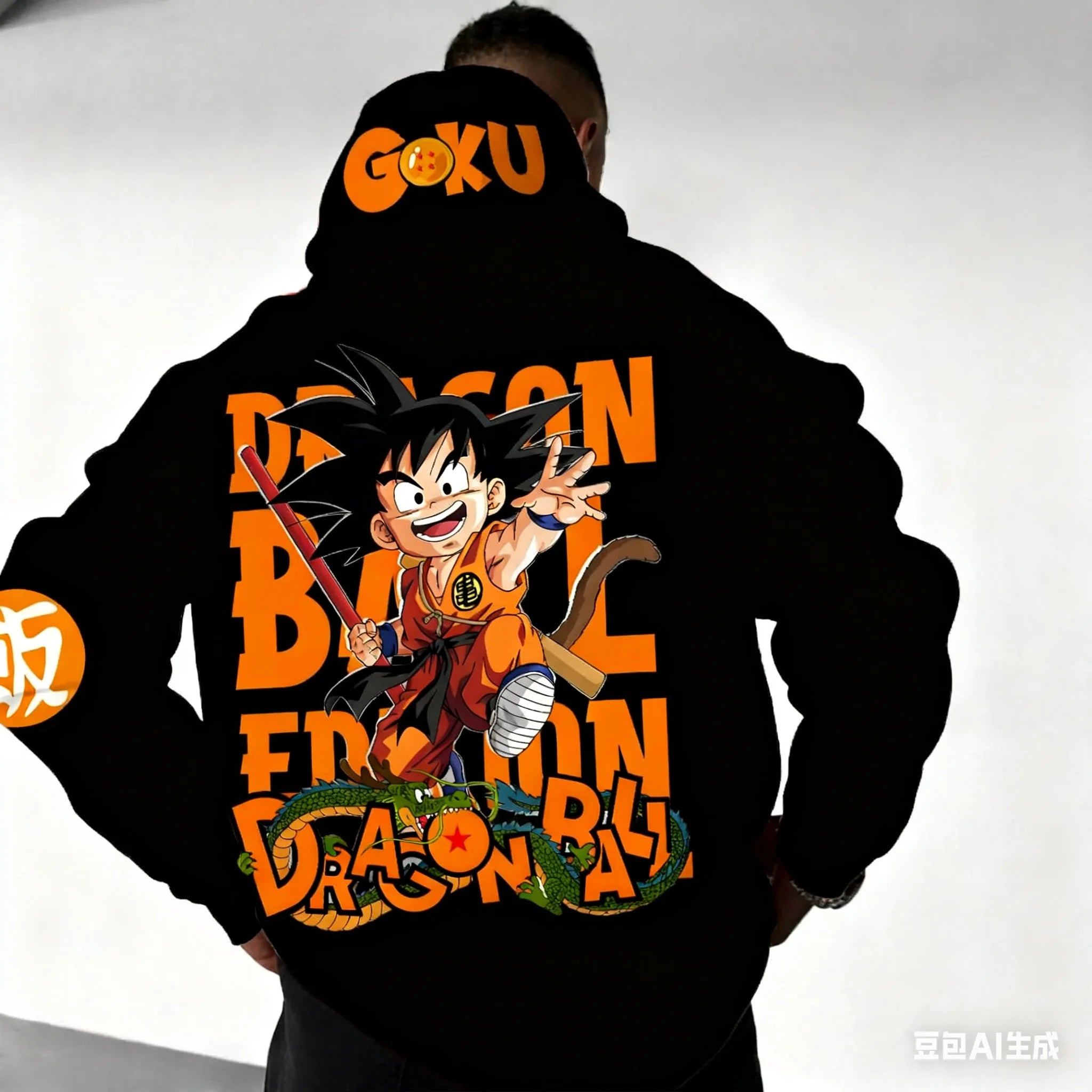 Son Goku Dragon Ball Autumn Harajuku Men Hoodie Streetwear Women Vintage Winter Oversized Hooded Sweatshirt Long Sleeve Unisex