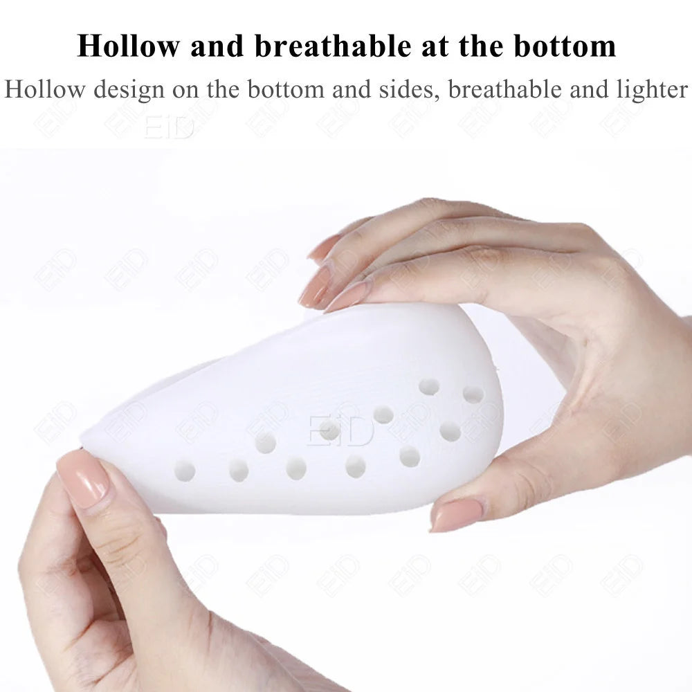 EiD 2cm 3cm 4cm Silicone Invisible Height Increase Insole Height Lift Taller 2in1 Soft Sock Shoes Pad for Men Women dropshipping